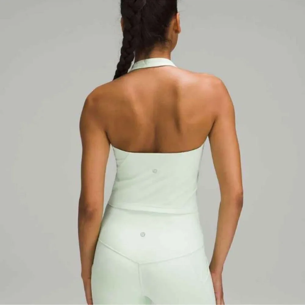 NWT- Lululemon- Women’s Align Halter Tank Top Mint Green, Size 14